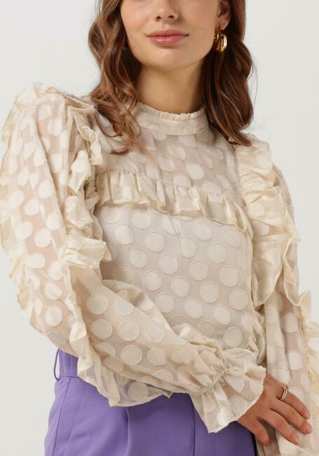 Ecru STUDIO AMAYA Blusen CHARLIE BLOUSE - large