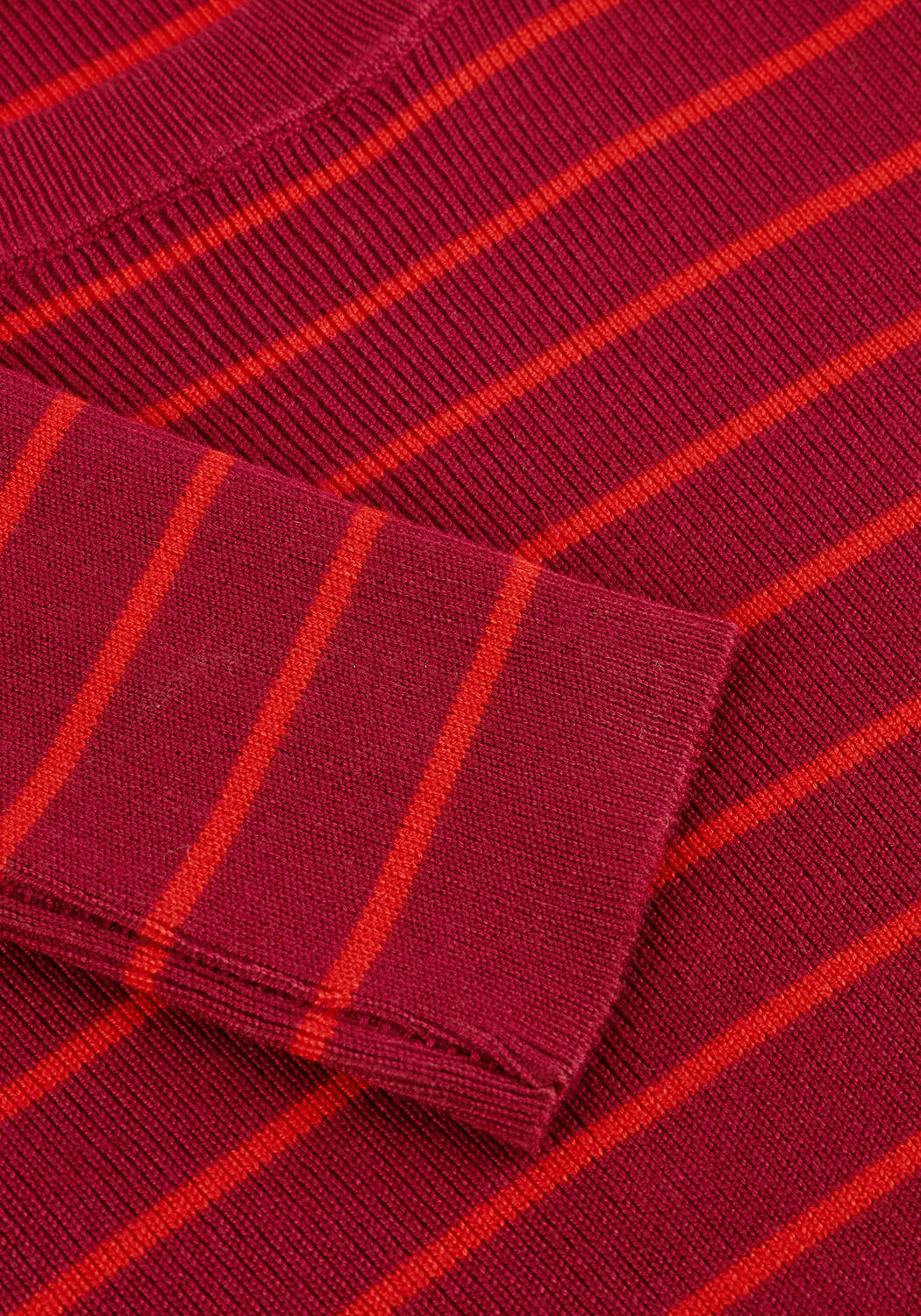 Bordeaux YDENCE Top KNITTED TOP DEVINA - large