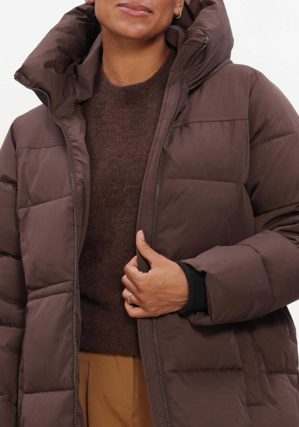 Braune MSCH COPENHAGEN Wattierte Jack MSCHZALA PAVINARIA JACKET - large