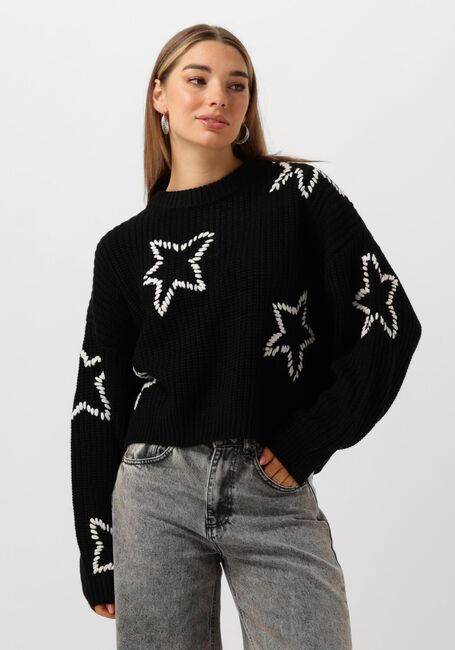 Schwarze NUKUS Pullover ATLANTA PULLOVER - large