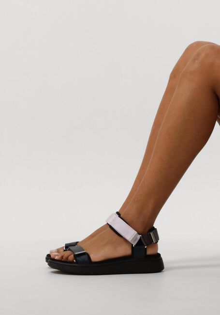 Blaue WODEN Flache Sandalen LINE - large