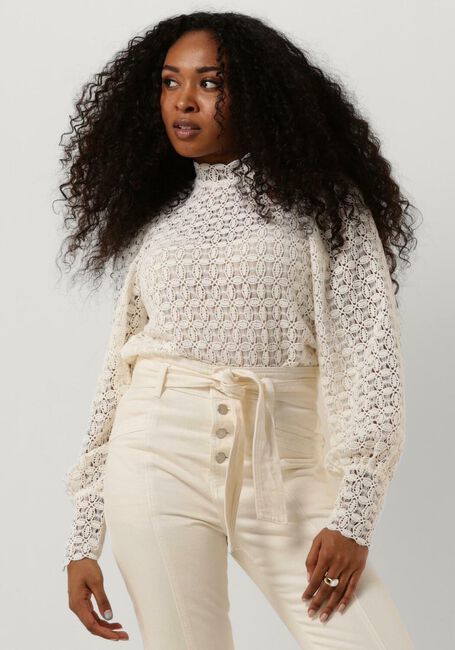 Weiße LEVETE ROOM Bluse ABBIE 1 - large