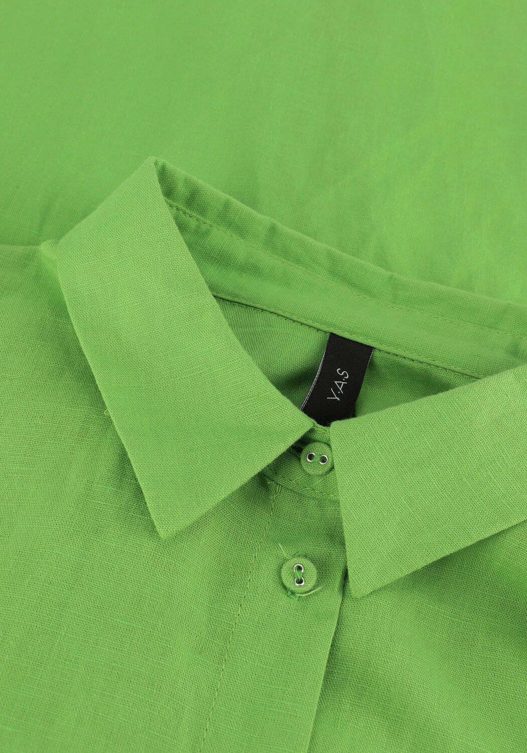 Gr&uuml;ne Y.A.S. Midikleid YASORNELLA LS LONG SHIRT DRESS - large