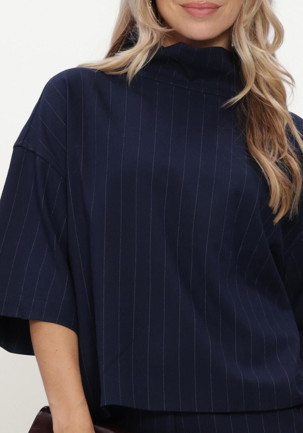 Dunkelblau CO'COUTURE Pullover GABIECC PIN FUNNEL NECK BLOUSE - large