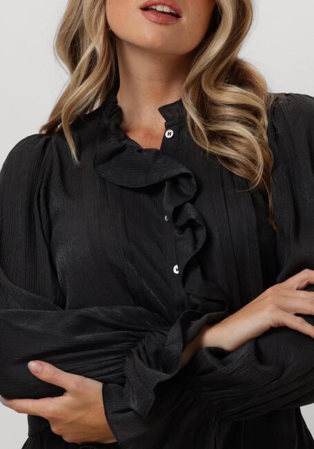 Graue CO'COUTURE Blusen MELINA FRILL SHIRT - large