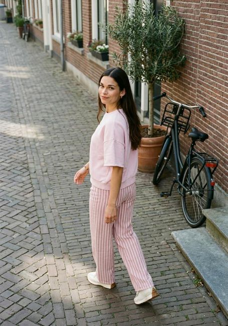 Rosane BY-BAR Barrel jeans LEW PINK ROCKY PANT - large