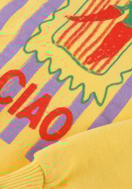 Gelbe FAVORITE PEOPLE Sweatshirt SECILIA SWEATSHIRT - large