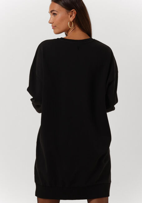 Schwarze ALIX THE LABEL Minikleid LADIES KNITTED LONG TIGER SWEATER - large