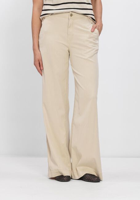 Khaki SUMMUM Hosen WIDE LEG SKY TENCEL - large