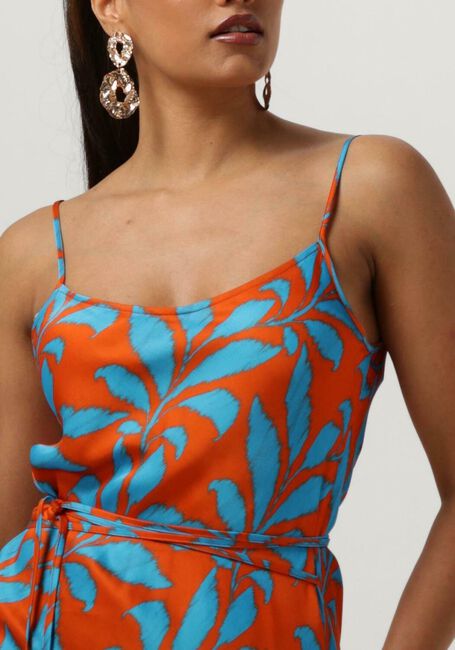 Orangene VANILIA Maxikleid TROPIC LEAF SLIP DRESS - large