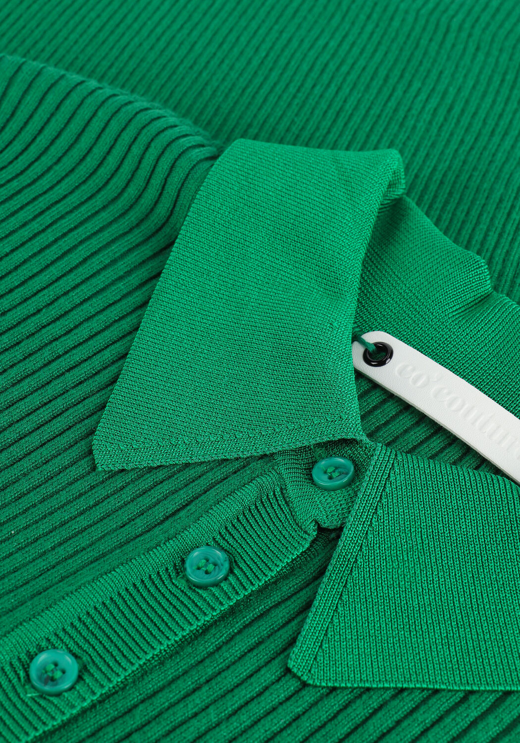 Gr&uuml;ne CO'COUTURE Pullover BADU POLO KNIT - large