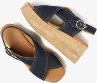 Blaue VIA VAI Sandaletten mit Absatz SISSEL CAPRI - medium