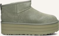Grüne UGG Winterstiefel W CLASSIC ULTRA MINI PLATFORM Grüne UGG Winterstiefel W CLASSIC ULTRA MINI PLATFORM - medium