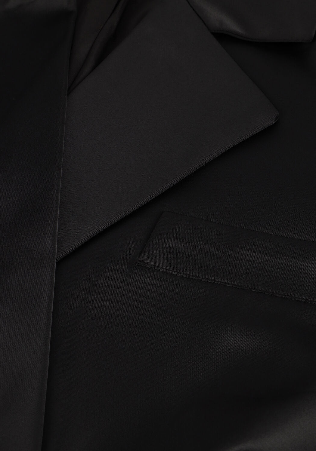 Schwarze GESTUZ Blazer YACMINEGZ SHORT BLAZER - large