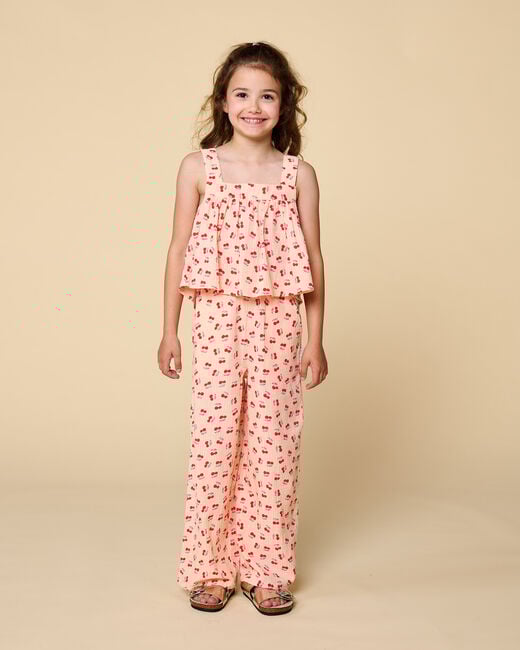 PETIT BLUSH Top SUMMER BLOUSE - large