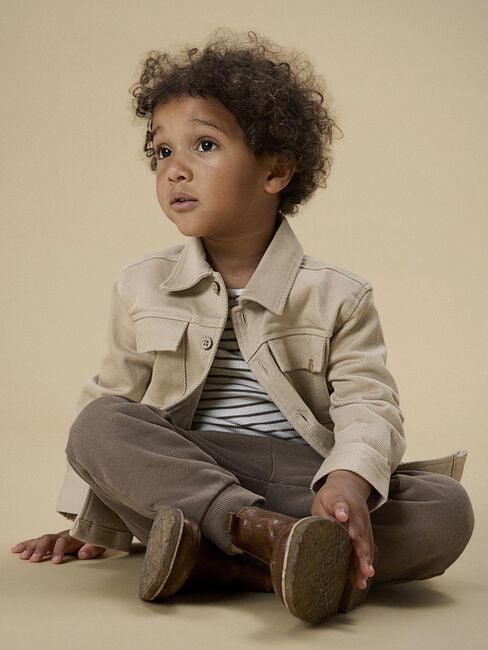 Beige LIL' ATELIER Overshirts NMMTARU LOOSE TWILL SHIRT 1177 - large