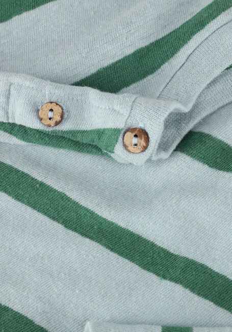 Grüne PLAY UP T-shirt STRIPED JERSEY T-SHIRT - large