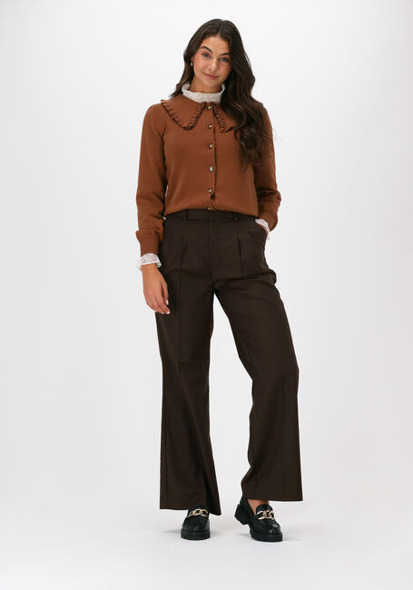 Braune MINUS Strickjacke ELISA KNIT CARDIGAN - large