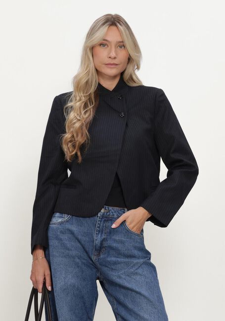 Dunkelblau NEO NOIR Blazer TIRIA SLIM PINSTRIPE BLAZER - large
