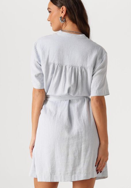 Blaue MSCH COPENHAGEN Minikleid MSCHPENNIE GINIA 2 4 SHIRT DRESS - large