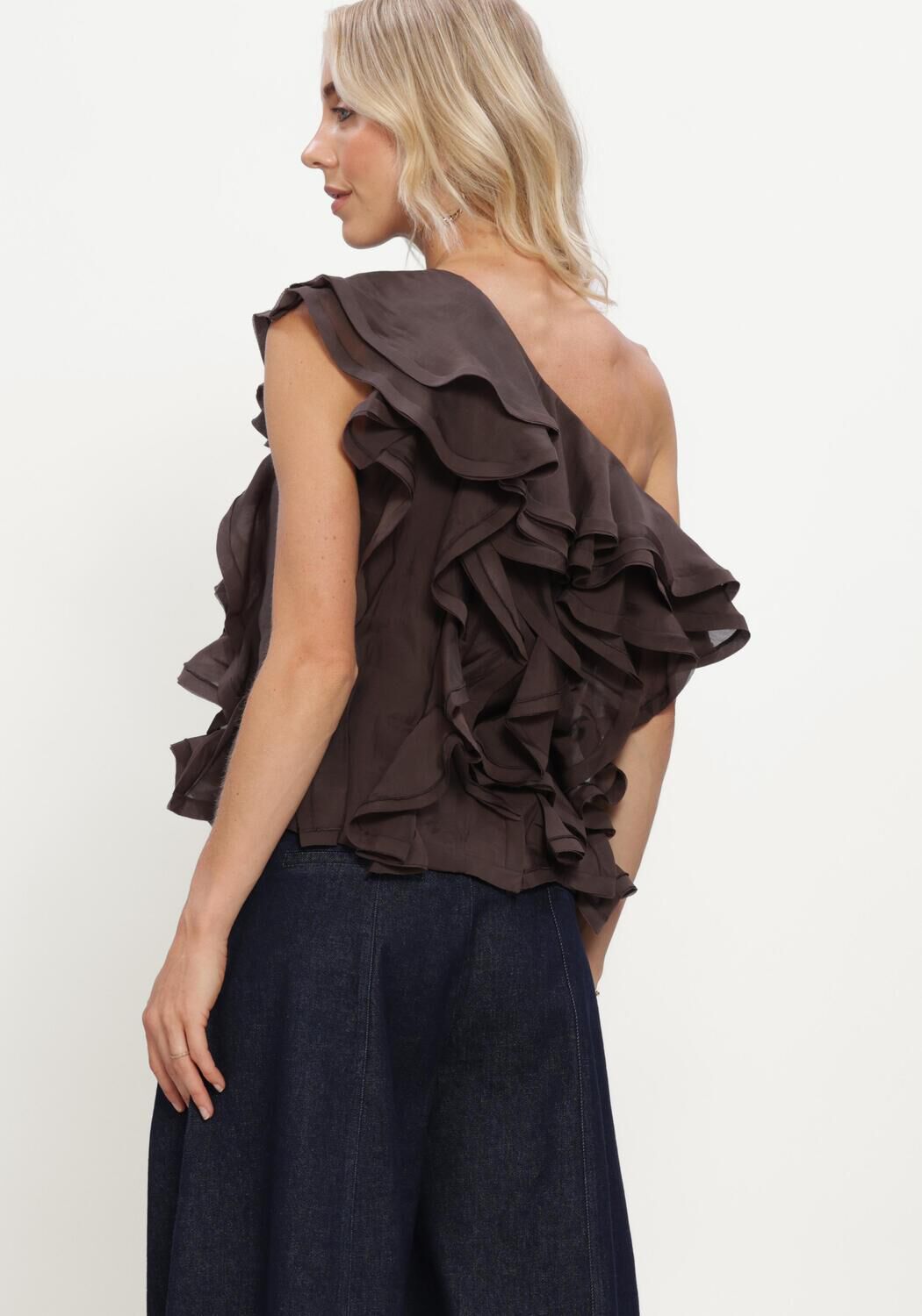 Braune COPENHAGEN MUSE Tops & T-shirts CMTILLY-BLOUSE - large
