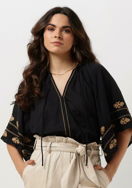 Schwarze IBANA Blusen TOPIA - large