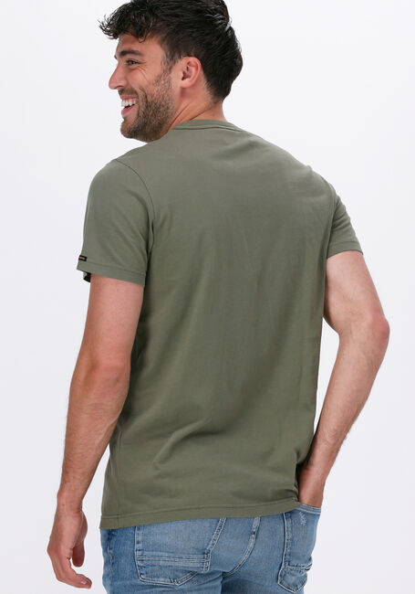Grüne PME LEGEND T-shirt SHORT SLEEVE R-NECK SINGLE JERSEY - large