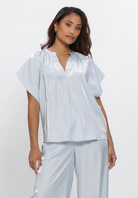 Blaue NUKUS Top TAYLOR TOP SHINY - large
