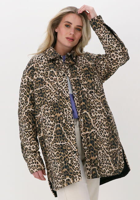 Mehrfarbige/Bunte ALIX THE LABEL Jack PADDED ANIMAL JACKET - large