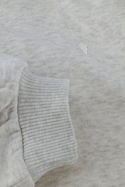 Hellgrau ALIX MINI Minikleid SWEAT RUFFLE DRESS - large