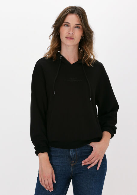Schwarze MSCH COPENHAGEN Sweatshirt IMA DS LOGO HOOD SWEATSHI - large