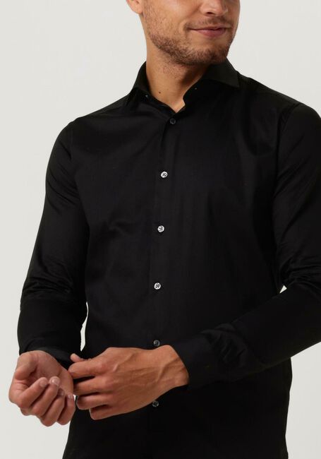 Schwarze GENTI Klassisches Oberhemd S0004-1109 - large