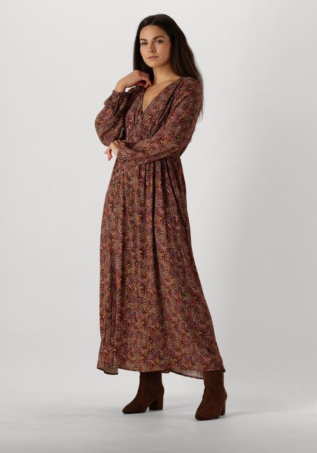 Braune YDENCE Maxikleid DRESS MICHELLE - large