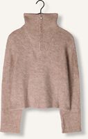 Beige MODSTRÖM Pullover KANEMD ZIP T-NECK Beige MODSTRÖM Pullover KANEMD ZIP T-NECK - medium