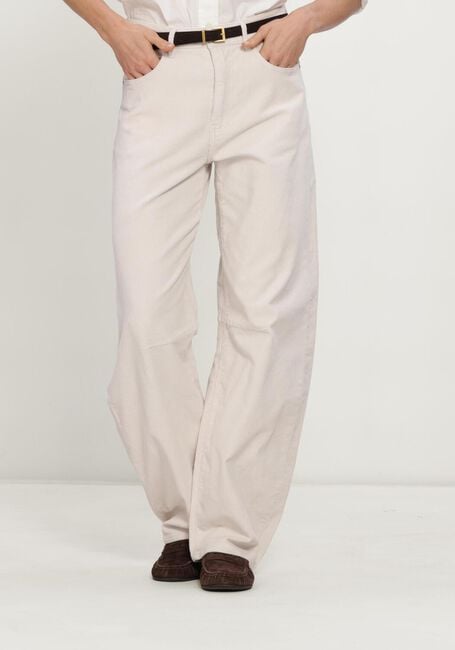 Beige CATWALK JUNKIE Barrel jeans BOLD BARREL FIT CORDUROY TROUSERS - large