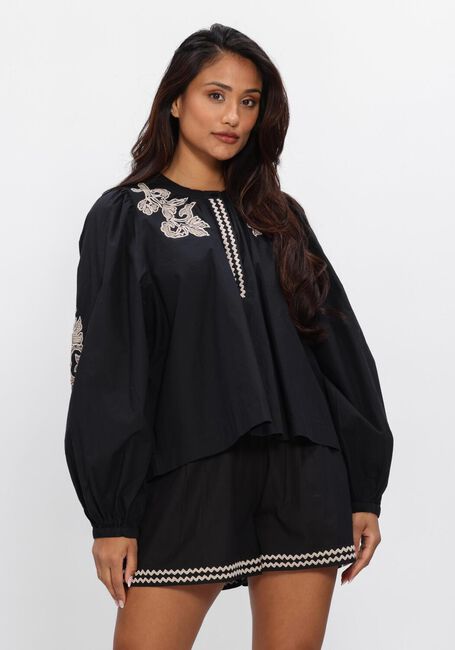 Schwarze IBANA Blusen TEYLIN - large