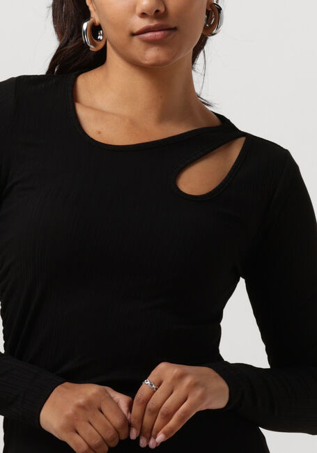 Schwarze MOVES Minikleid BEALI - large
