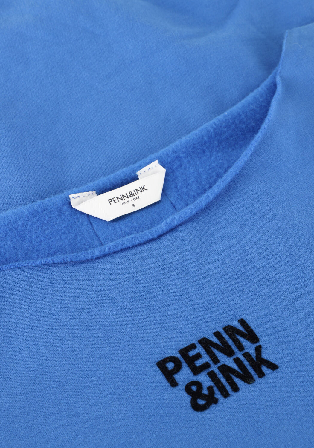 Blaue PENN & INK Pullover SWEATER W25F1703 - large