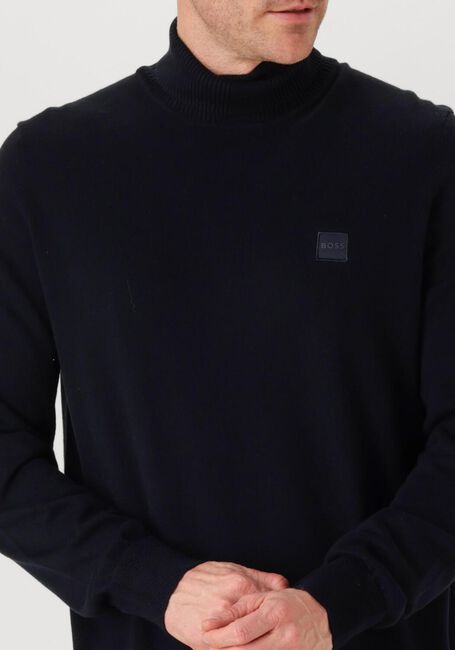 Dunkelblau BOSS ORANGE Rollkragenpullover AKIRO_S - large