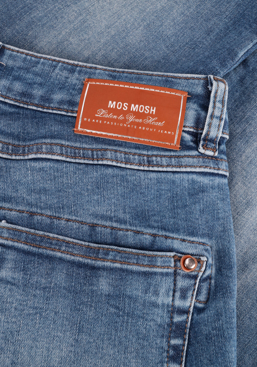Blaue MOS MOSH Skinny jeans NAOMI PUNTO JEANS - large