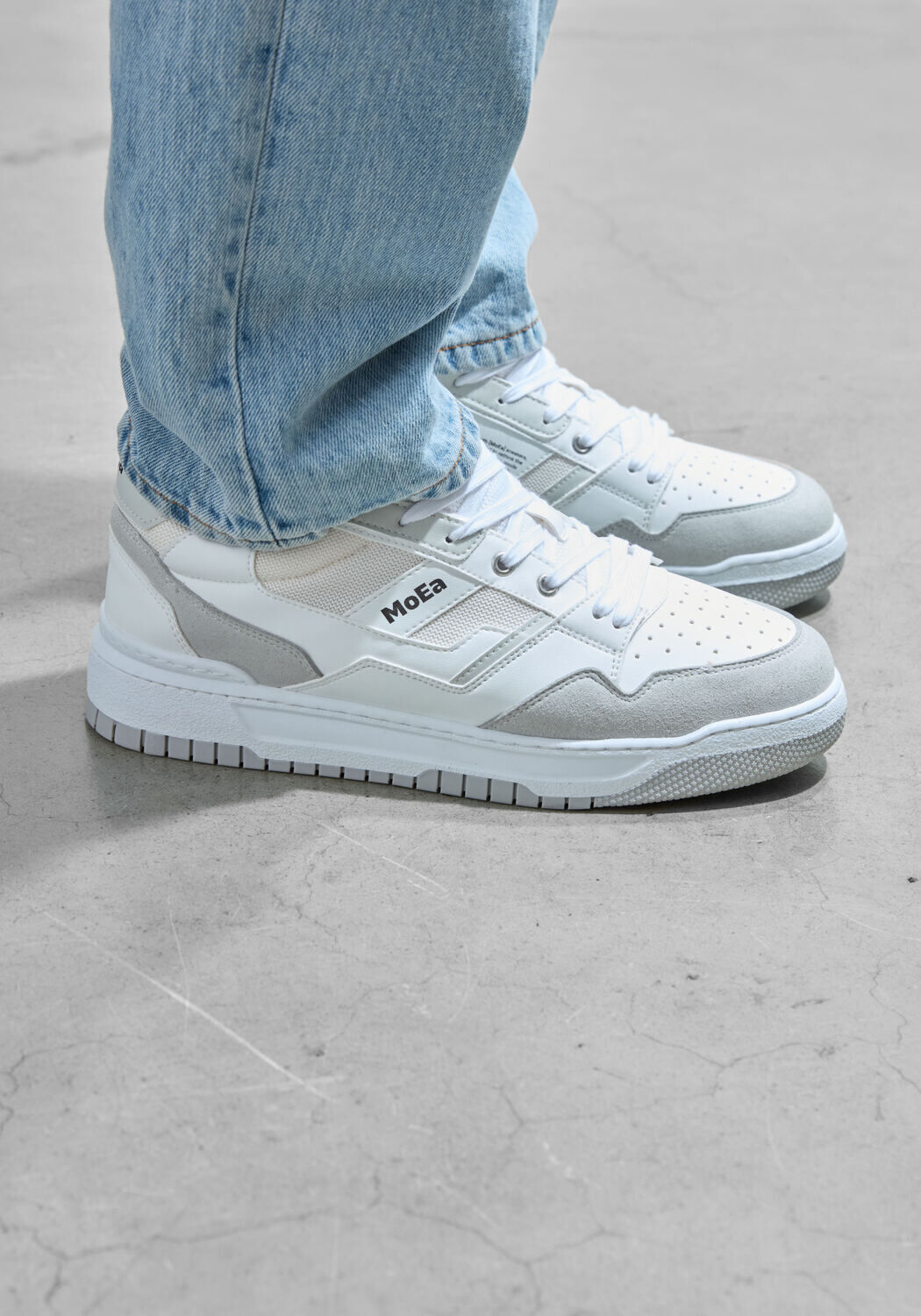 Wei&szlig;e MoEa Sneaker Low MOEA-BAGSN2 - medium