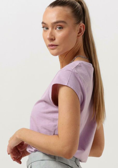 Lila CC HEART T-shirt CC HEART BASIC V-NECK T-SHIRT - large