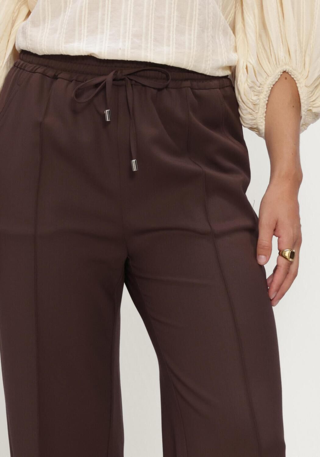 Braune VANESSA BRUNO Weite Hose CLIFF - large