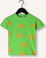 Grüne CARLIJNQ T-shirt WHAT I LIKE - CREWNECK T-SHIRT Grüne CARLIJNQ T-shirt WHAT I LIKE - CREWNECK T-SHIRT - medium