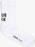 Weiße NUBIKK Socken NOVA SOCKS (M) - medium