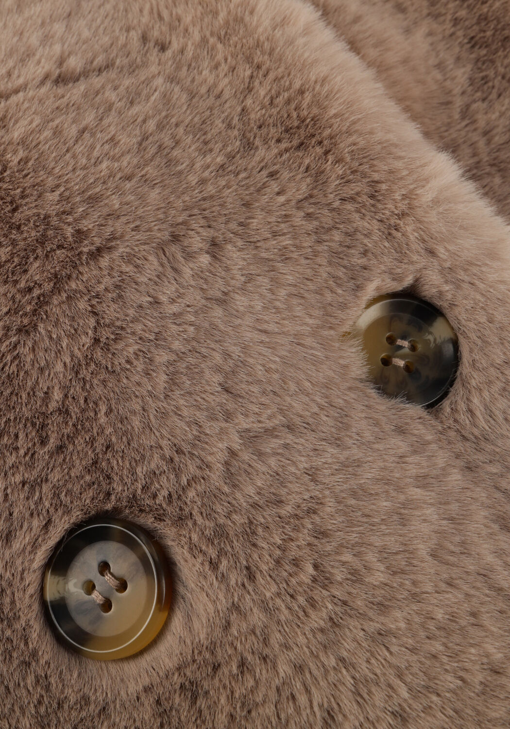 Beige IBANA Fake-Fur-Jack CAMIA - large