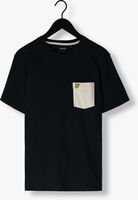 Dunkelblau LYLE & SCOTT T-shirt CONTRAST POCKET T-SHIRT