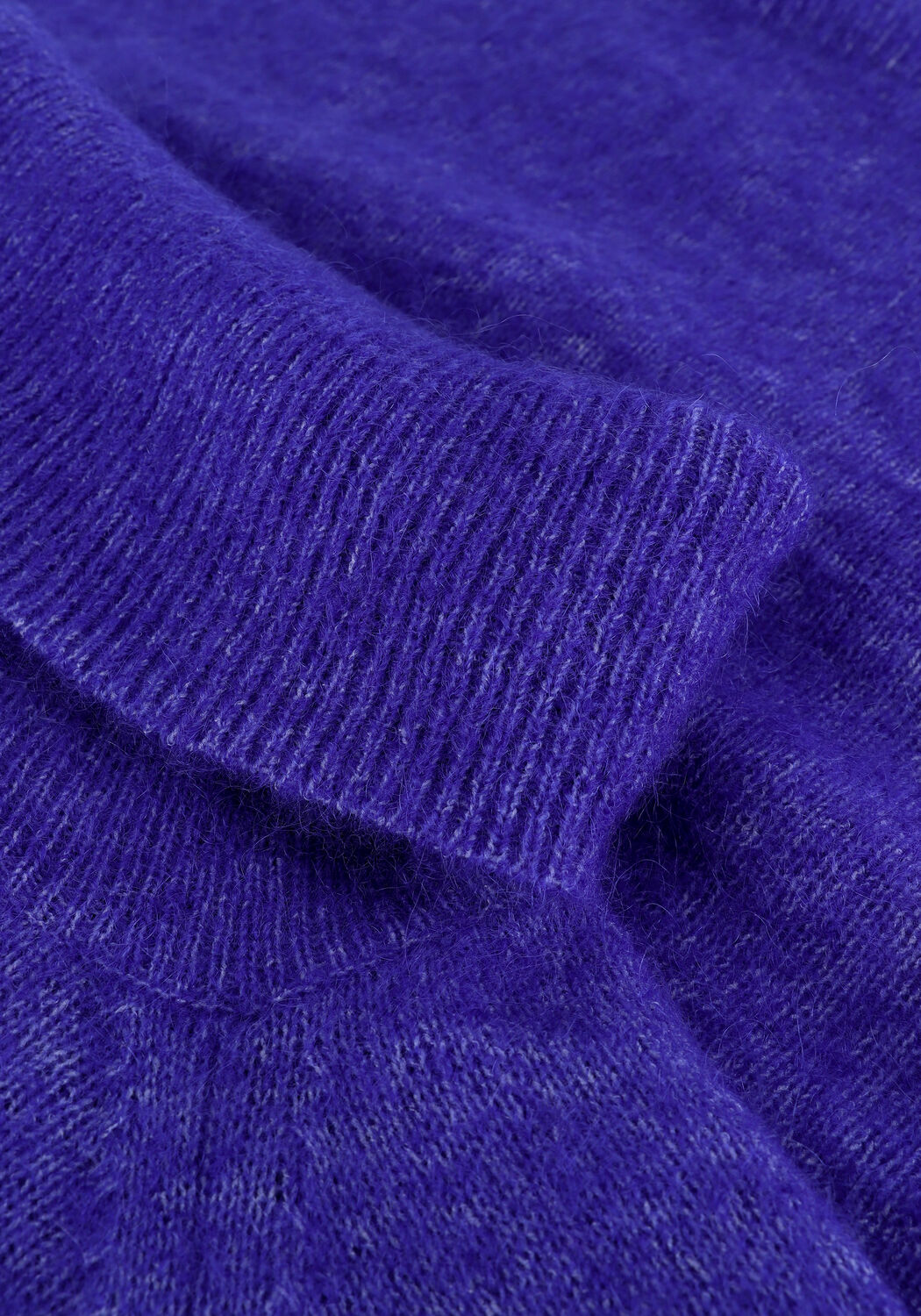 Dunkelblau SECOND FEMALE Pullover BROOK KNIT OVERSIZE T-NECK - large