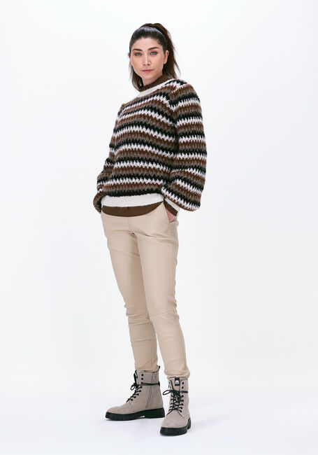 Braune SECOND FEMALE Pullover YOLANDA KNIT O-NECK - large