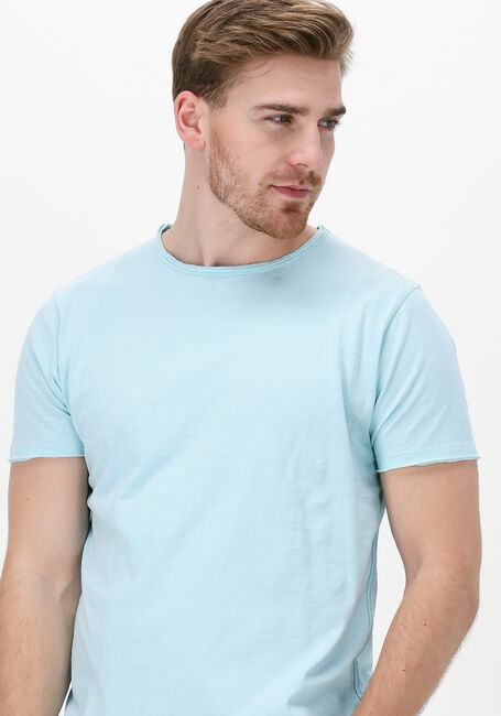 Blaue DSTREZZED T-shirt MC QUEEN BASIC TEE SLUB JERSEY - large